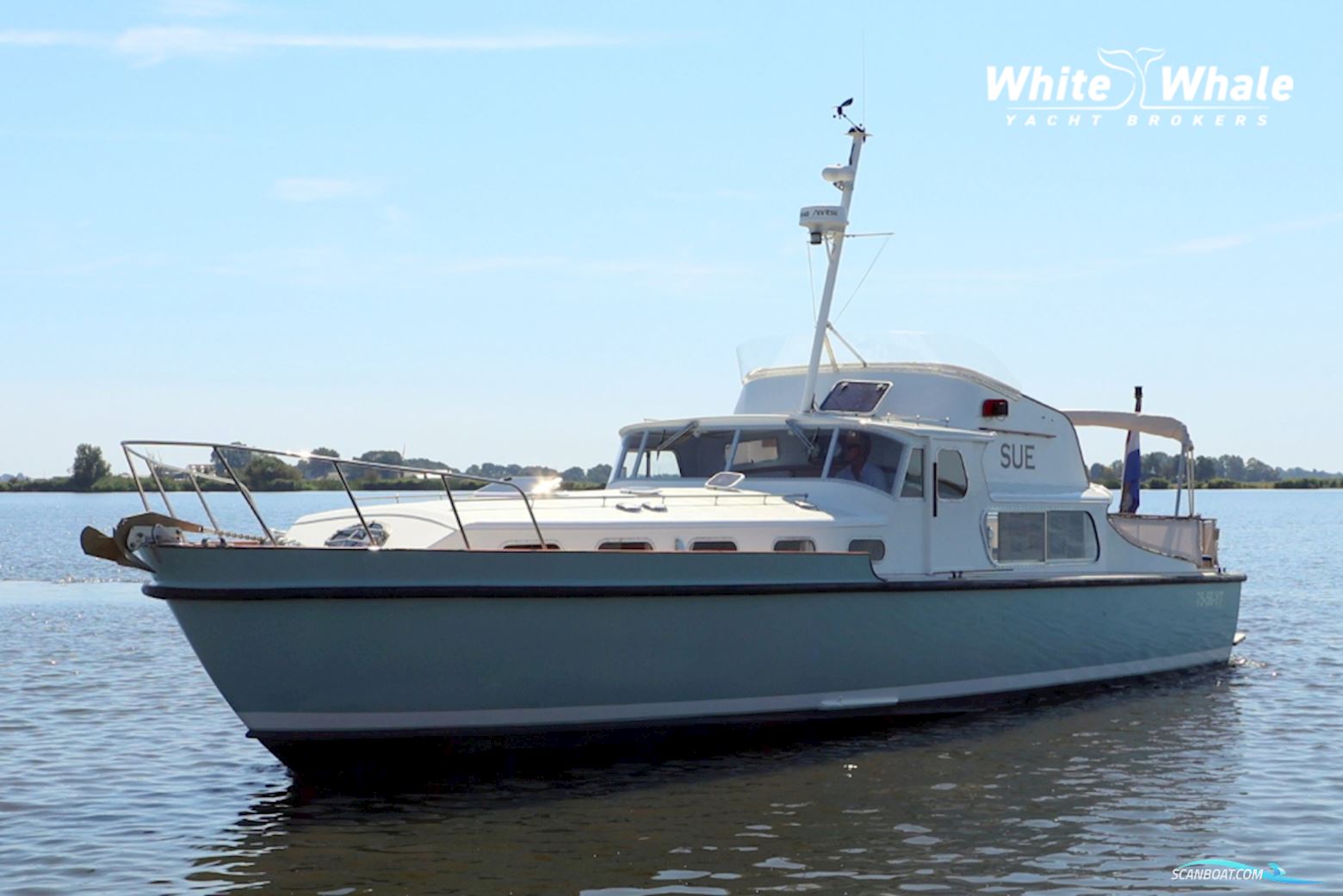 Hagg 46 Motorboot 1967, mit Perkins Sabre motor, Niederlande