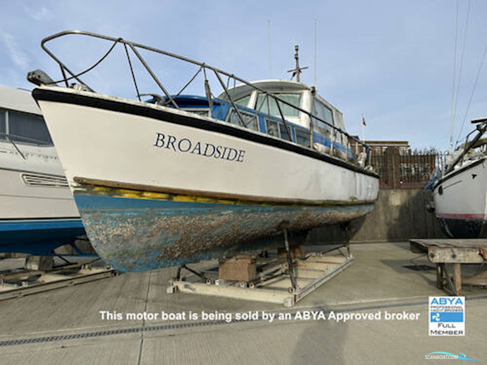 Halmatic Weymouth 34 Motorboot 1973, mit DAF345R motor, England