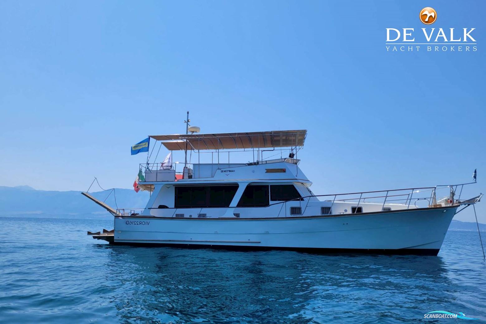 Hampton 50 Europa Motorboot 2001, mit Caterpillar motor, Italien