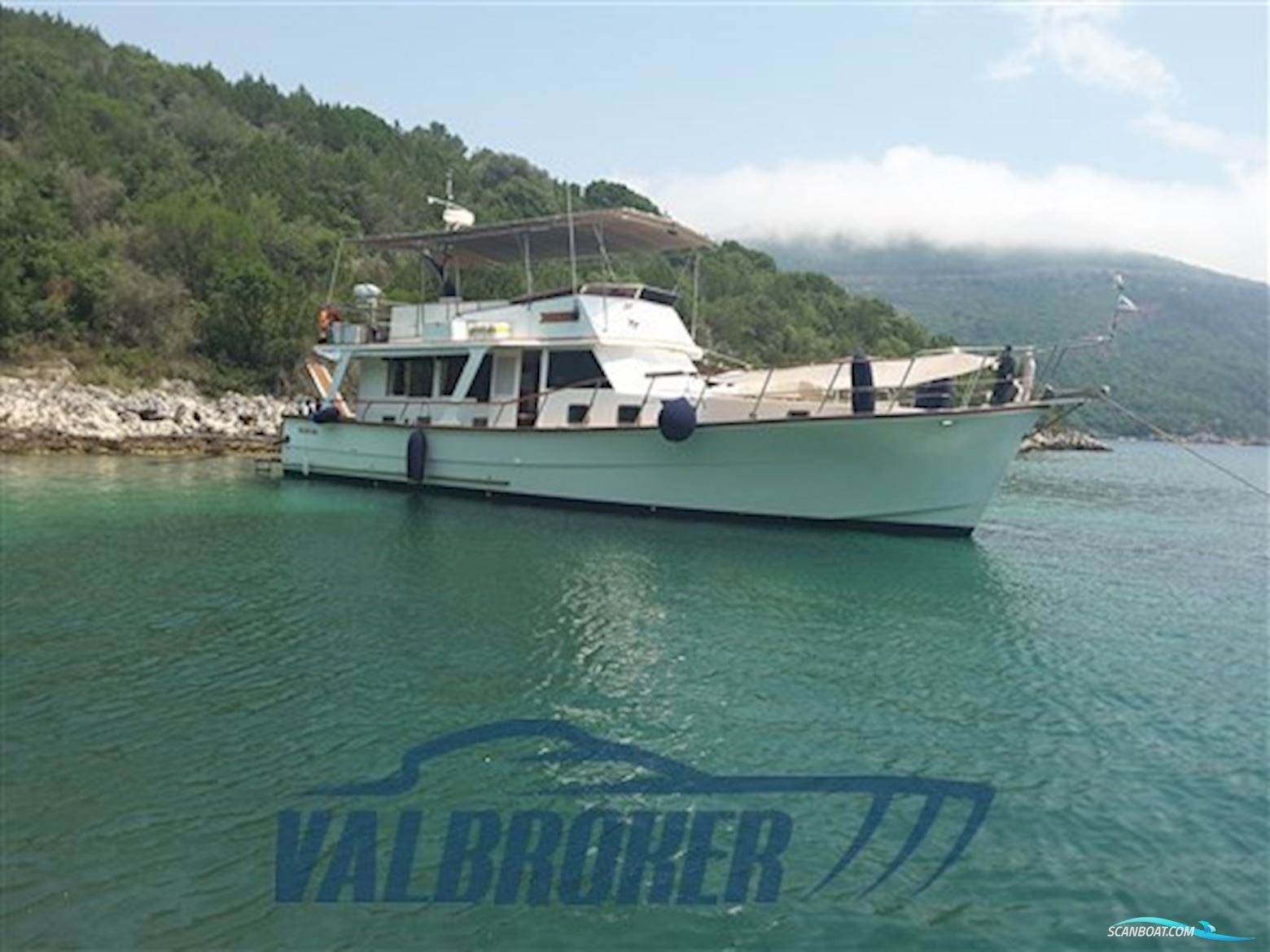 Hampton 50 Trawler Motorboot 1999, mit Cummins 6 CTA 8.3 motor, Italien