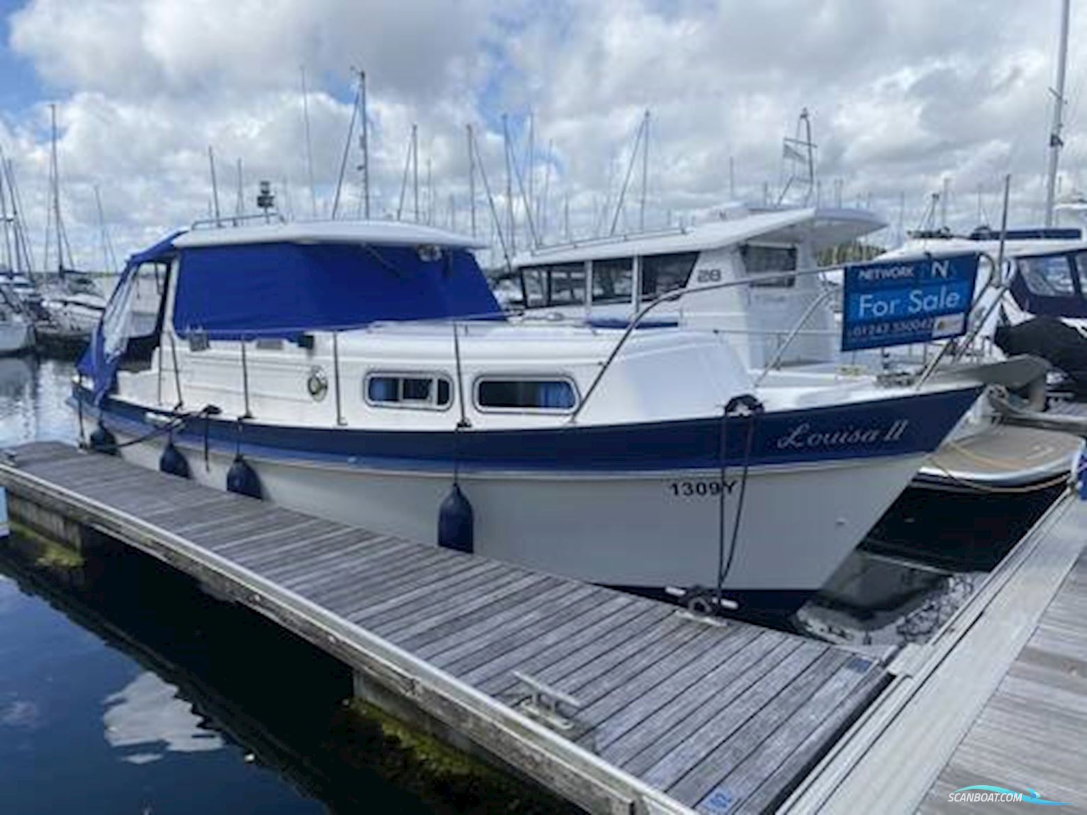 Hardy Marine 27 Motorboot 1993, mit Volvo Tmd22A motor, England