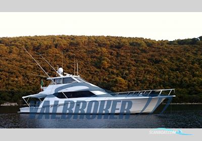 Hatteras 70' Convertible Motorboot 2004, mit MTU FRIEDRICHSCHAFEN 16 V 2000 M 90 motor, Italien