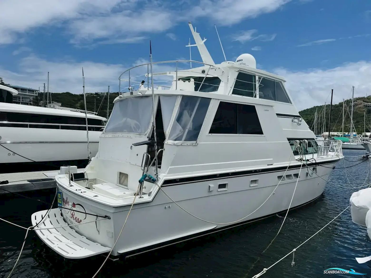 Hatteras Cockpit Motorboot 1994, mit Detroit motor, USA