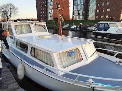 Heck Kruiser 9.00 Motorboot 1971, mit Vetus motor, Niederlande