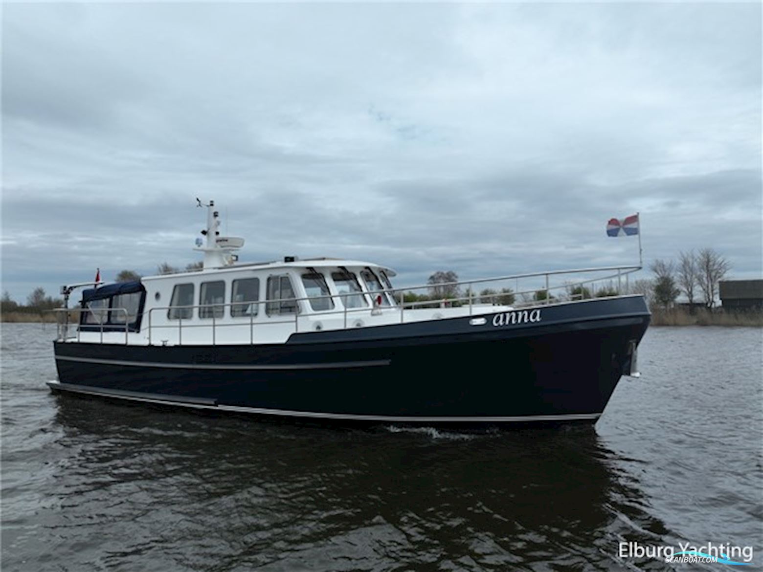 Hellingskip 1300 Open Kuip Motorboot 2000, Niederlande