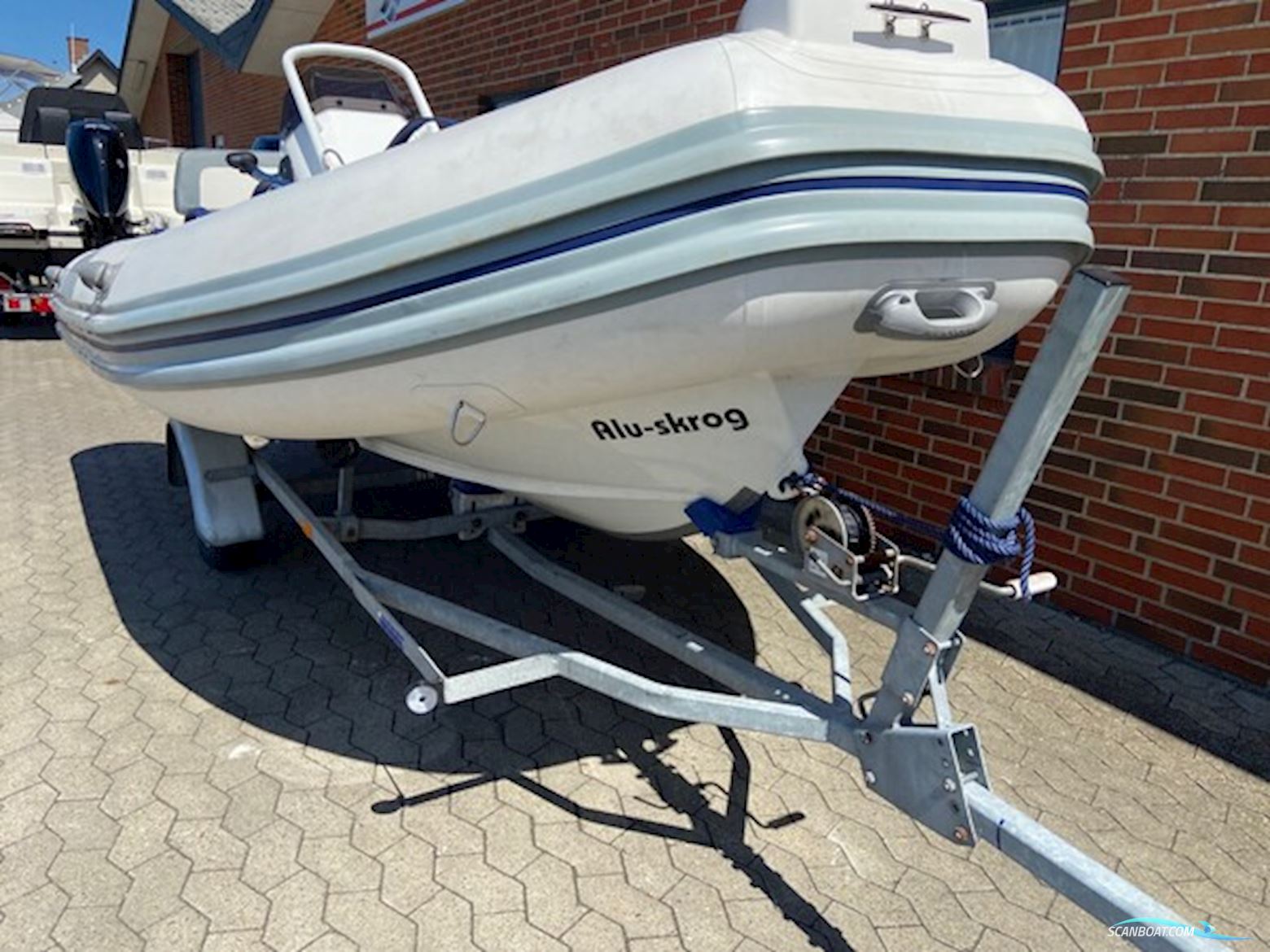 Highfield DL420 m/Mercury F60 hk EFI 4-takt og Variant trailer