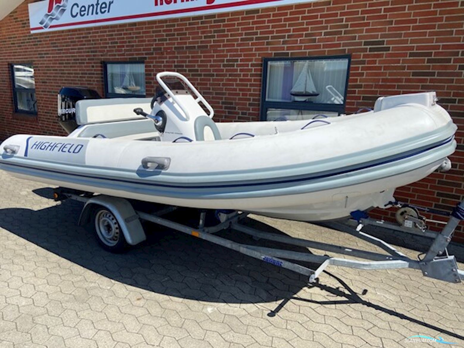 Highfield DL420 m/Mercury F60 hk EFI 4-takt og Variant trailer