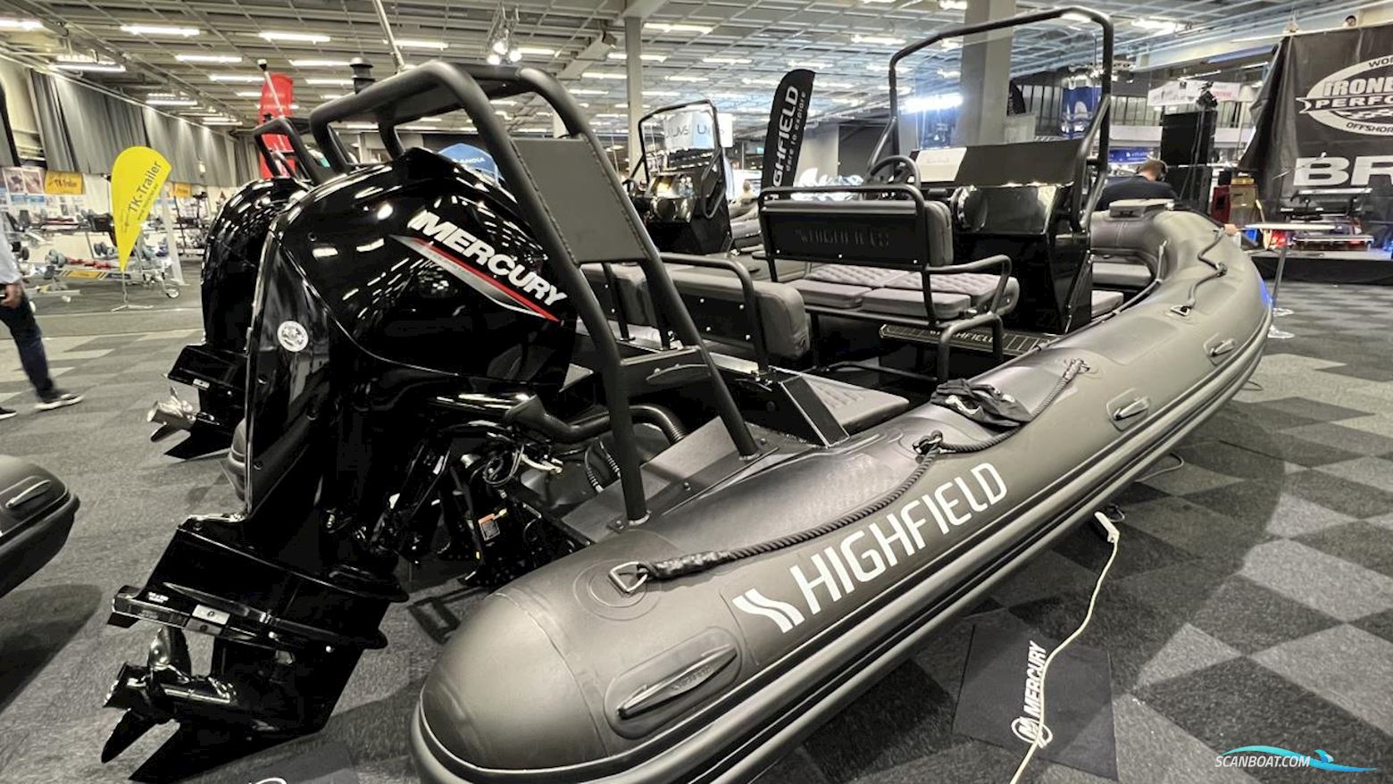 Highfield PATROL 540 Motorboot 2024, mit Mercury 100 EFI motor, Sweden