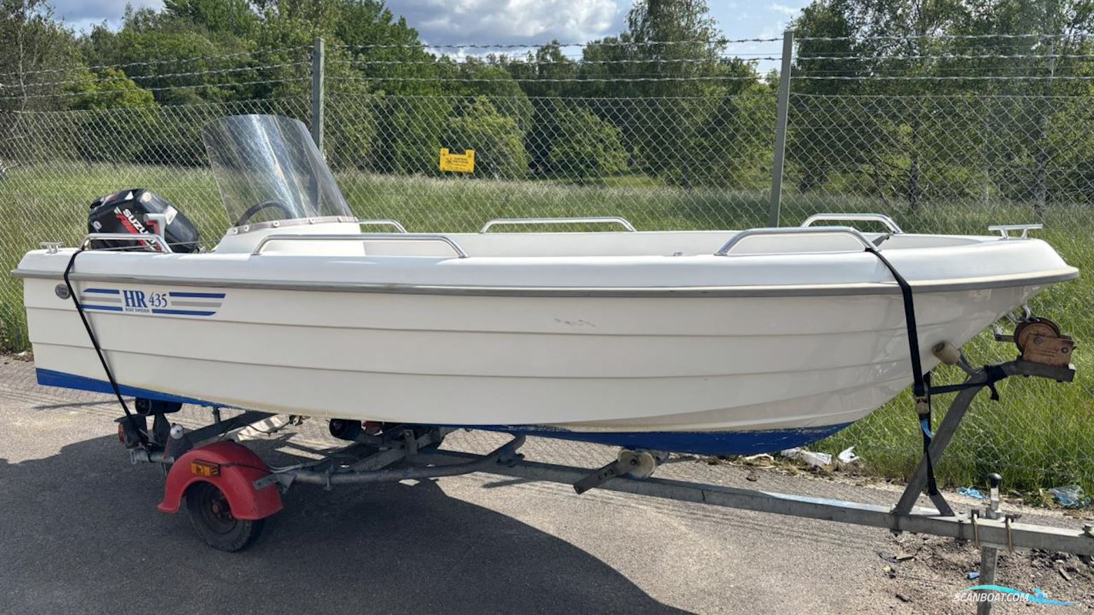 Hr 435 Motorboot 2008, mit Suzuki motor, Sweden