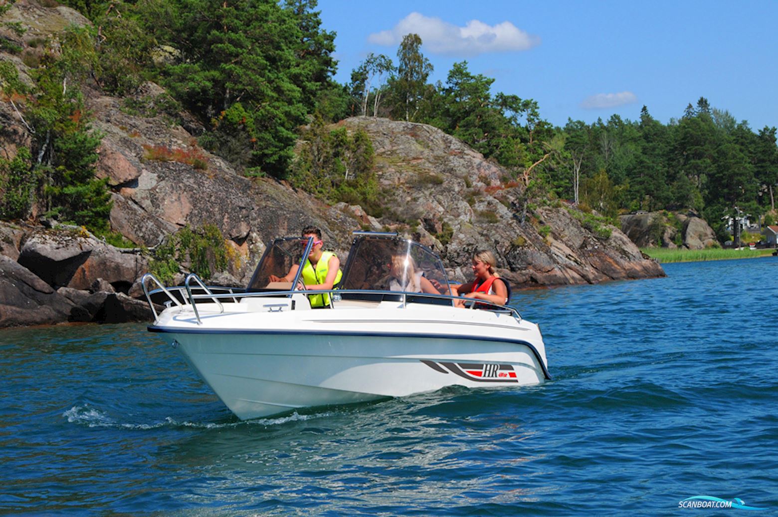 HR 480 BR sejlklar inkl. motor