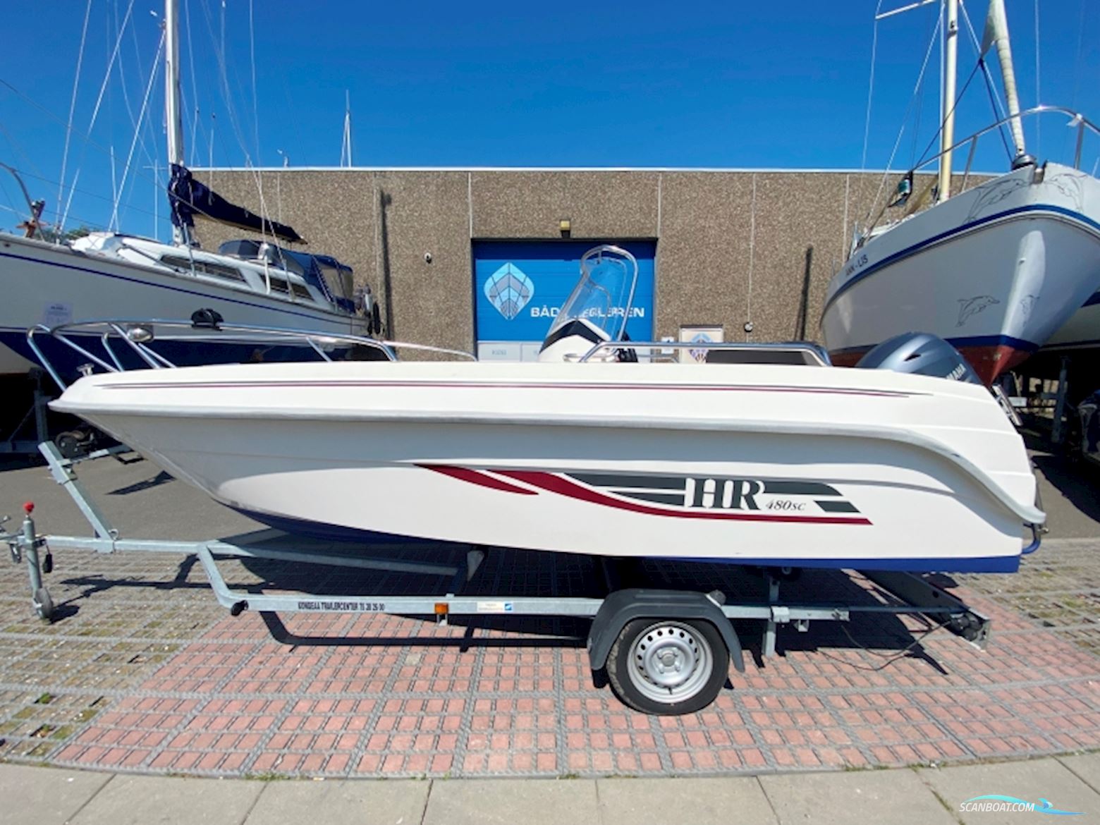 HR 480 SC Motorboot 2019, mit Yamaha motor, Dänemark