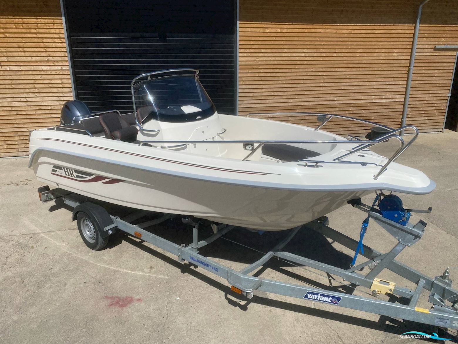 HR 532 CC Med 100 hk Yamaha Motorboot 2020, mit Yamaha motor, Dänemark