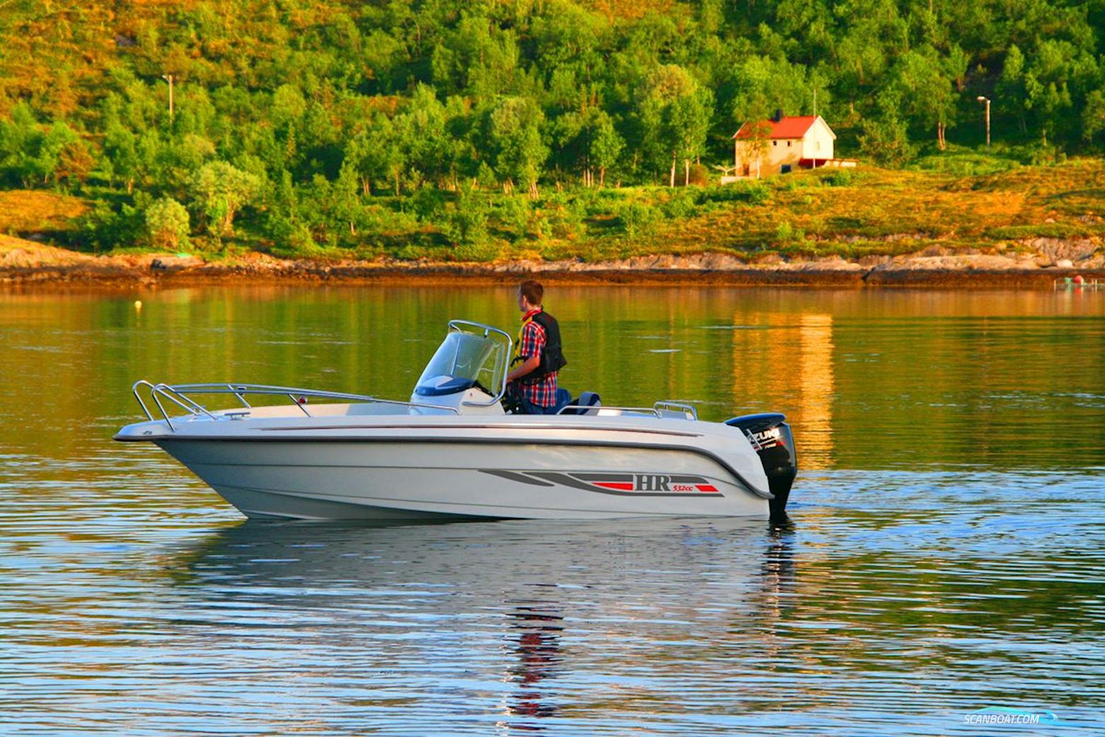 HR 532CC sejlklar inkl. motor Motorboot 2023, mit Yamaha motor, Dänemark