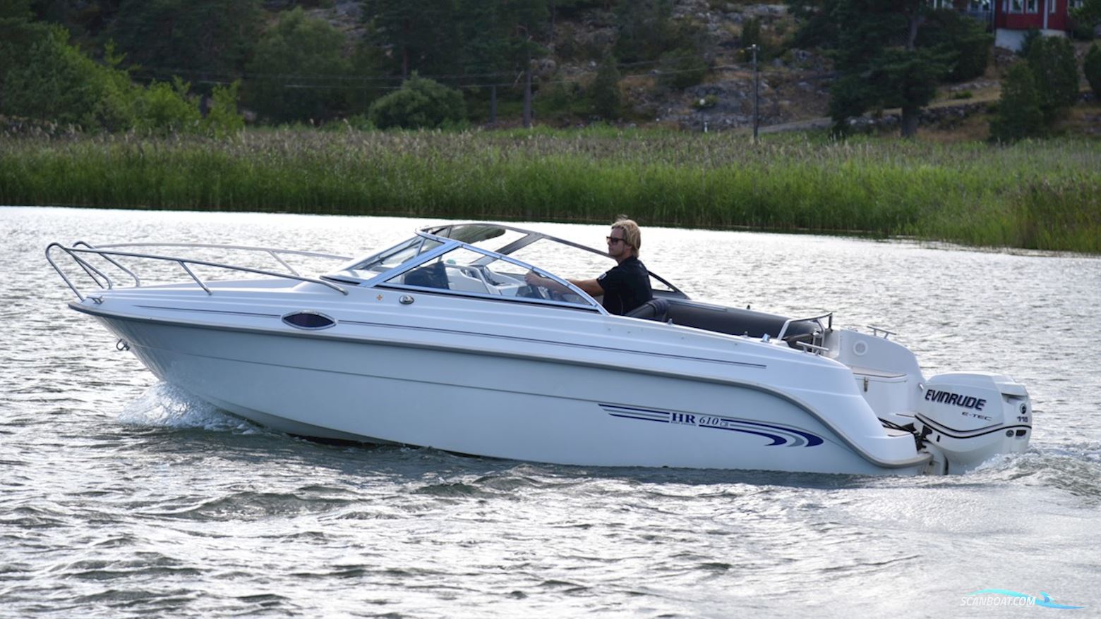 Hr 610 CB Motorboot 2012, mit Evinrude motor, Sweden