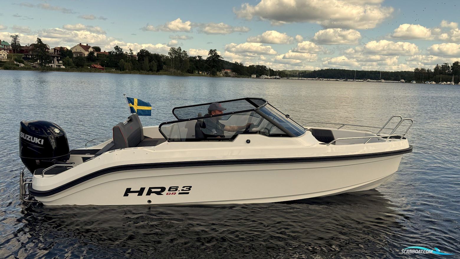 HR 6.3 BR med 115 HK Yamaha NYHED! Motorboot 2026, mit Yamaha motor, Dänemark