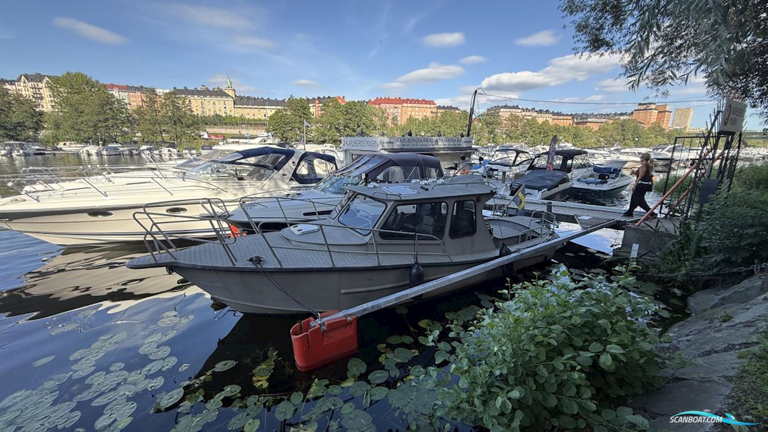 Hummerfish Motorboot 2001, mit Hyundai motor, Sweden