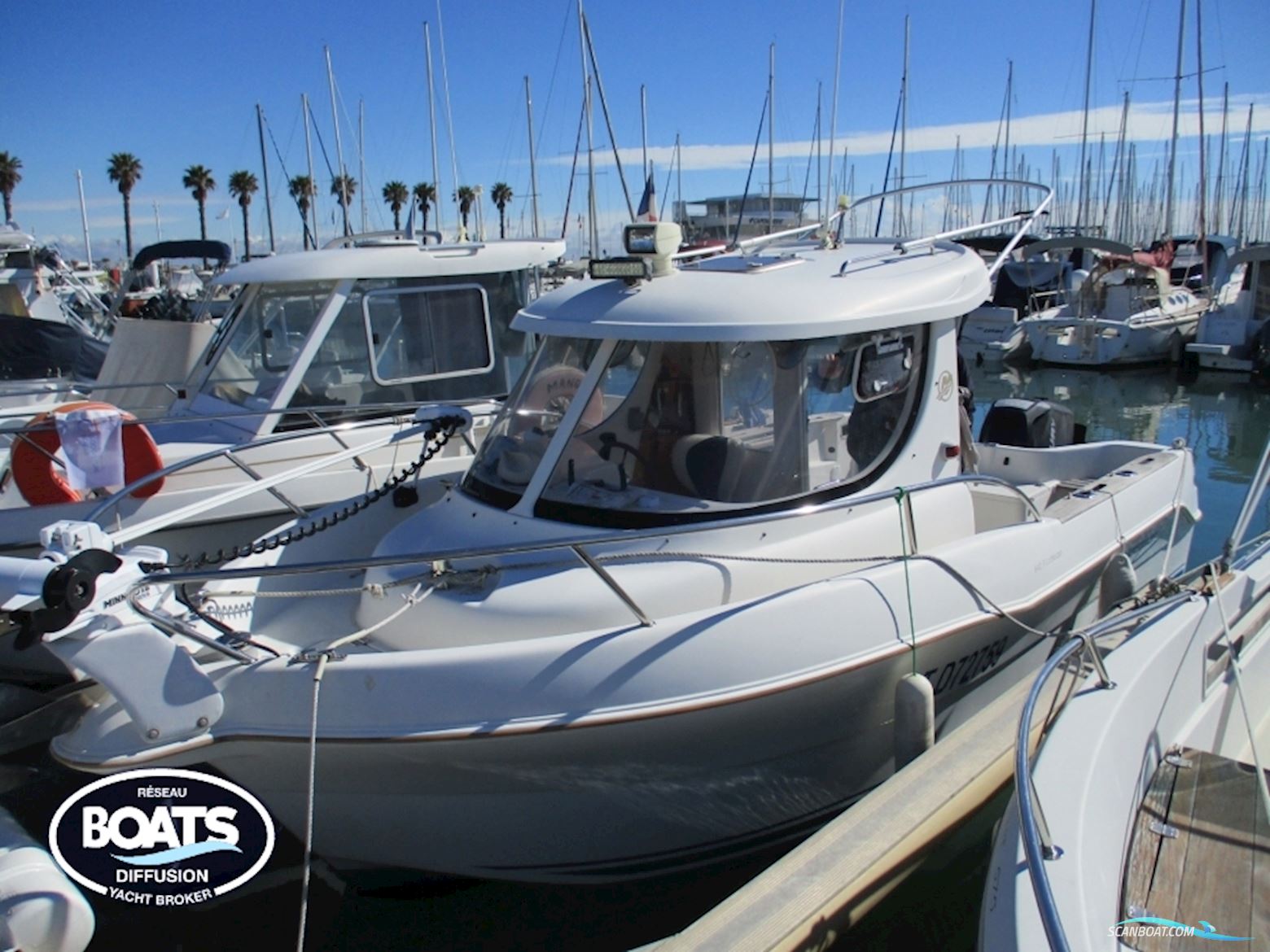 Inconnu Quicksilver 640 Pilothouse Motorboot 2008, mit Mercury motor, Frankreich