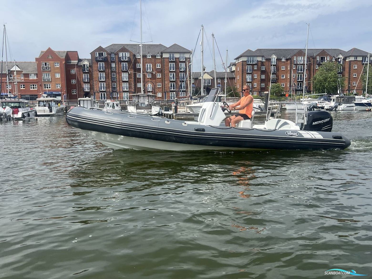 Infanta RIBs 7.3 Motorboot 2019, mit Mercury motor, England