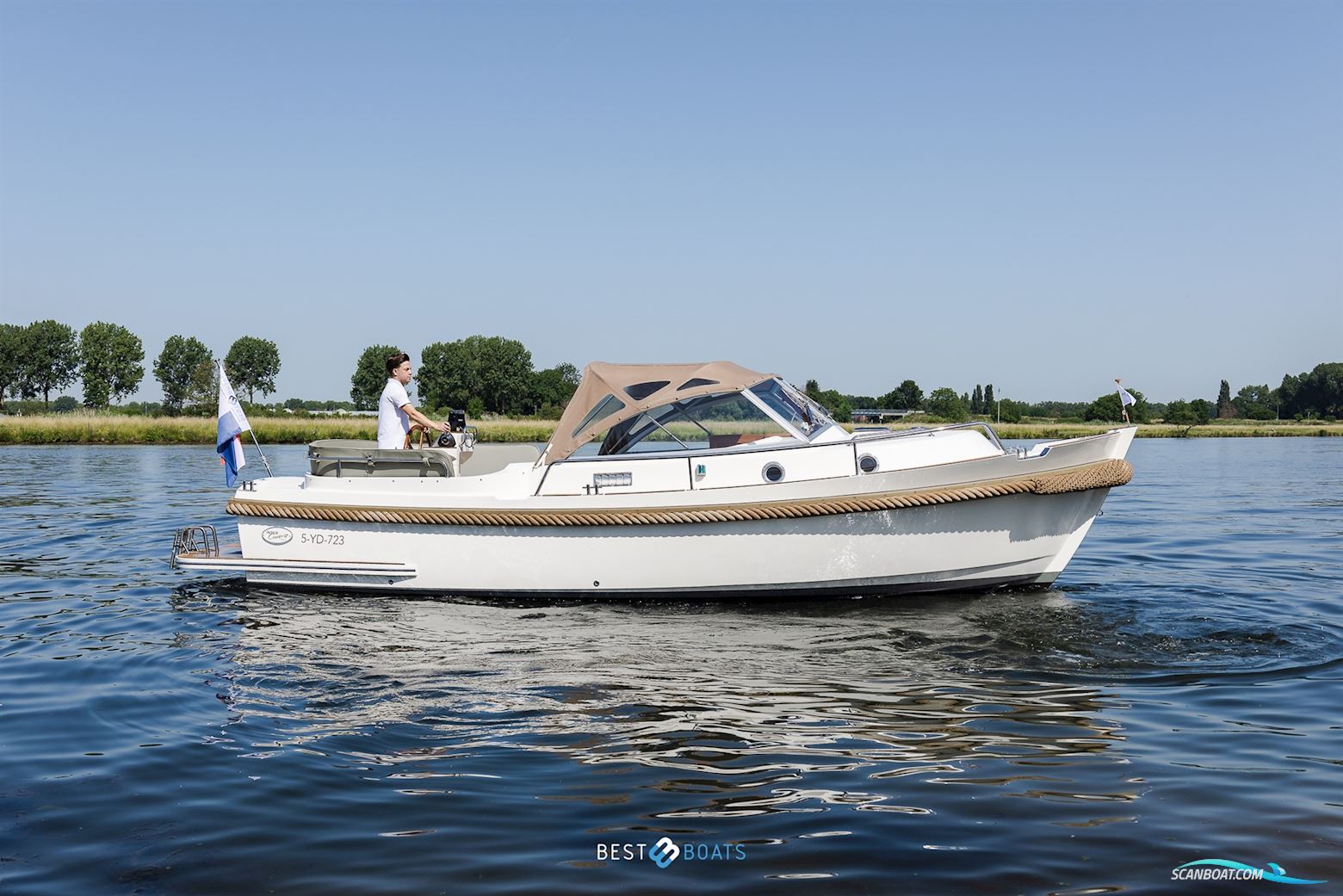 Interboat Intercruiser 27 Cabin Motorboot 2020, mit Volvo Penta D3-170 motor, Niederlande