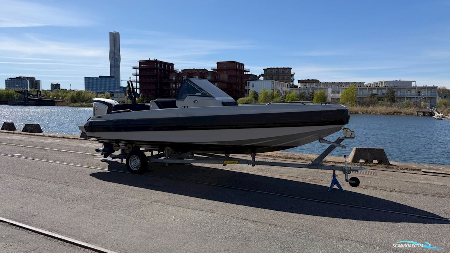 Iron 647 Motorboot 2019, mit Evinrude motor, Sweden