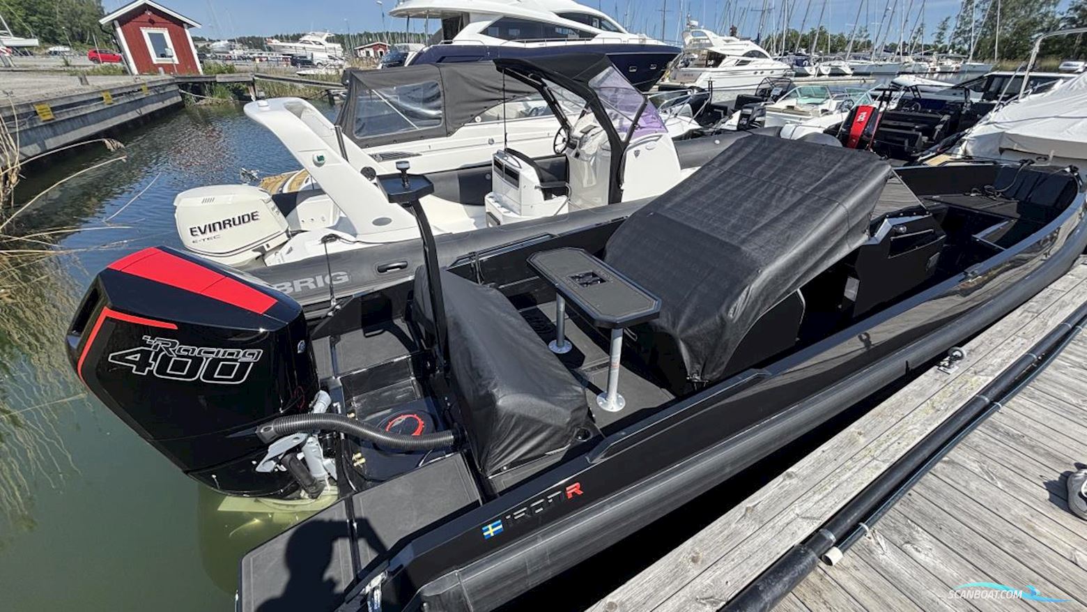 Iron 827 Motorboot 2025, mit Mercury 400 V10 Racing motor, Sweden
