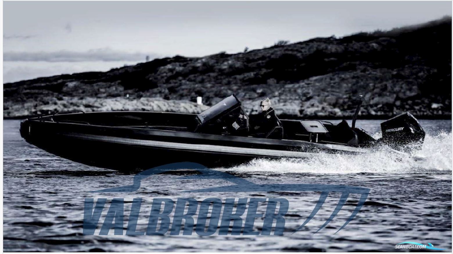 Iron boats 827 R Motorboot 2022, mit Mercury racing motor, Finland