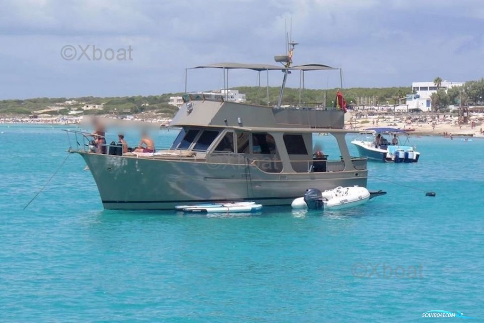 Island Gypsy Trawler 36 Motorboot 1980, mit Ford Lehman motor, Frankreich