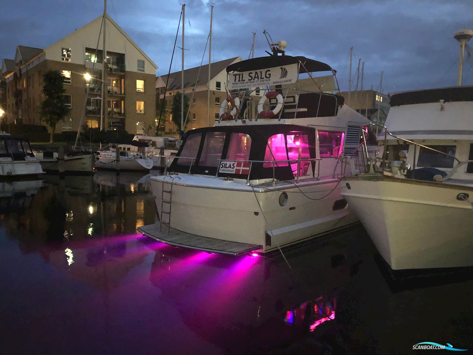 Italiensk Yacht 47 / Kajplads i KBH Centrum