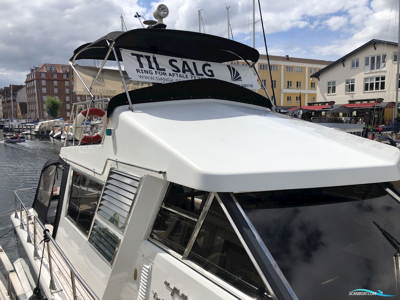Italiensk Yacht 47 / Kajplads i KBH Centrum