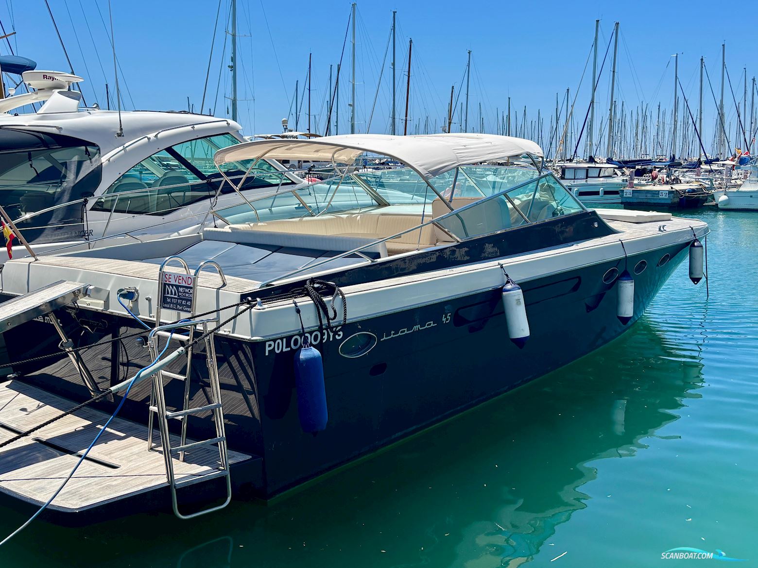 Itama 45 Motorboot 1995, mit Detroit motor, Spanien