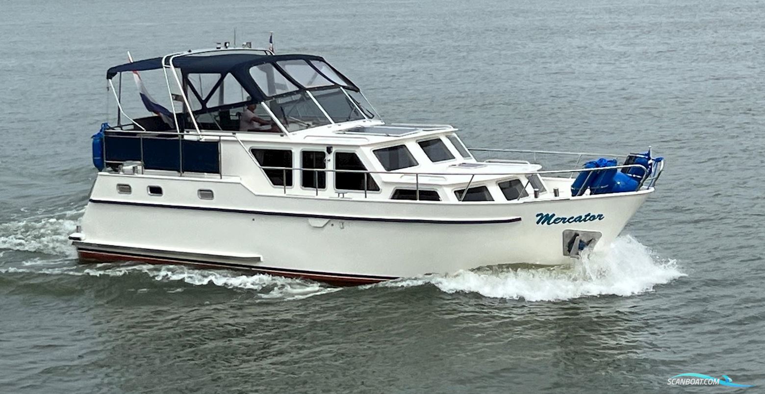 Jacabo Kruiser 11.60 AK Cabrio Motorboot 2004, mit Mitsubishi motor, Niederlande