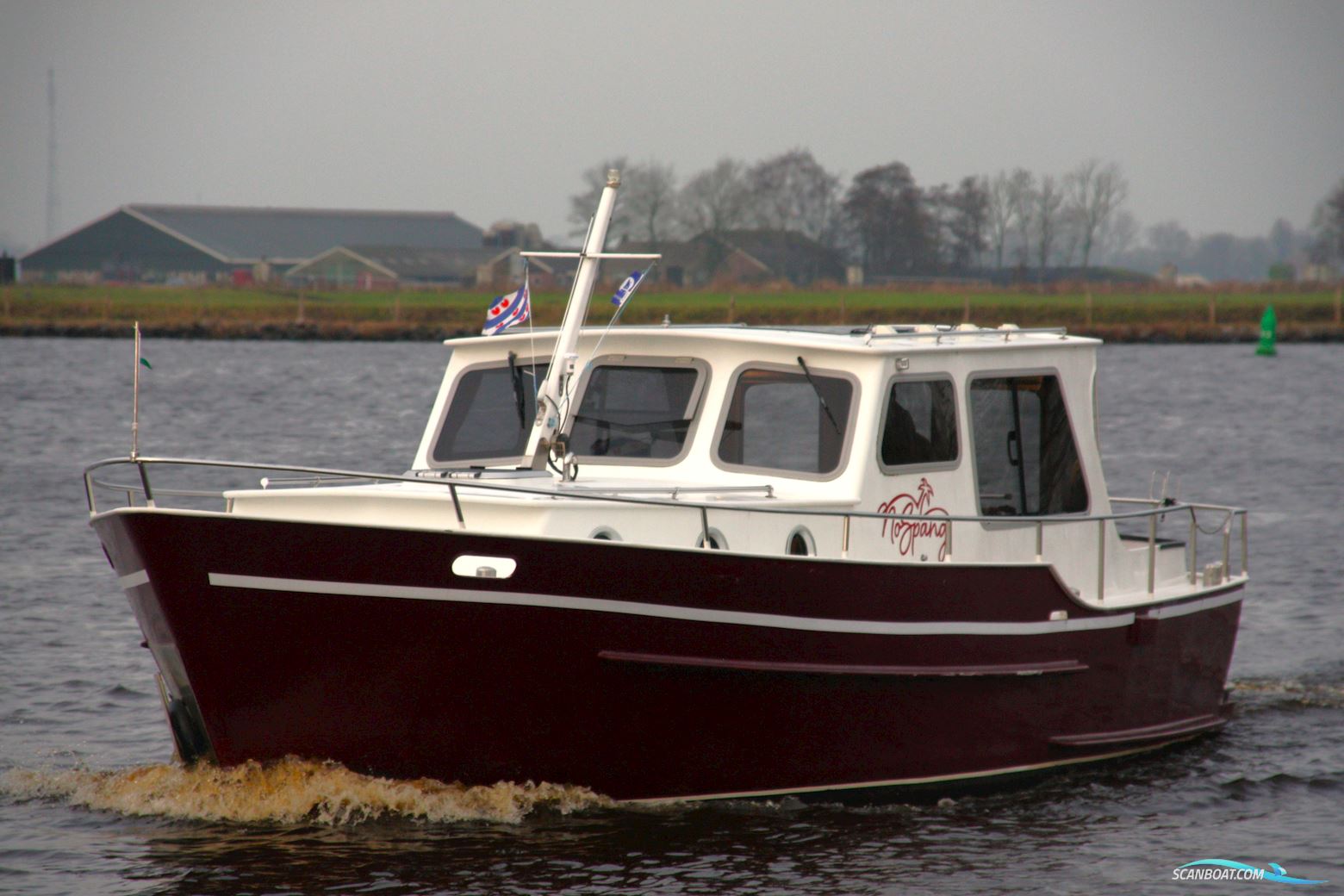 Jachtwerf Terpstra Jirnsum Burgemermeer 900 OK Motorboot 1980, Niederlande