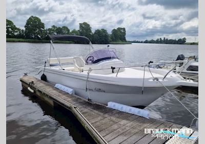 Janmor Sundeck 650 Motorboot 2015, mit Honda motor, Deutschland