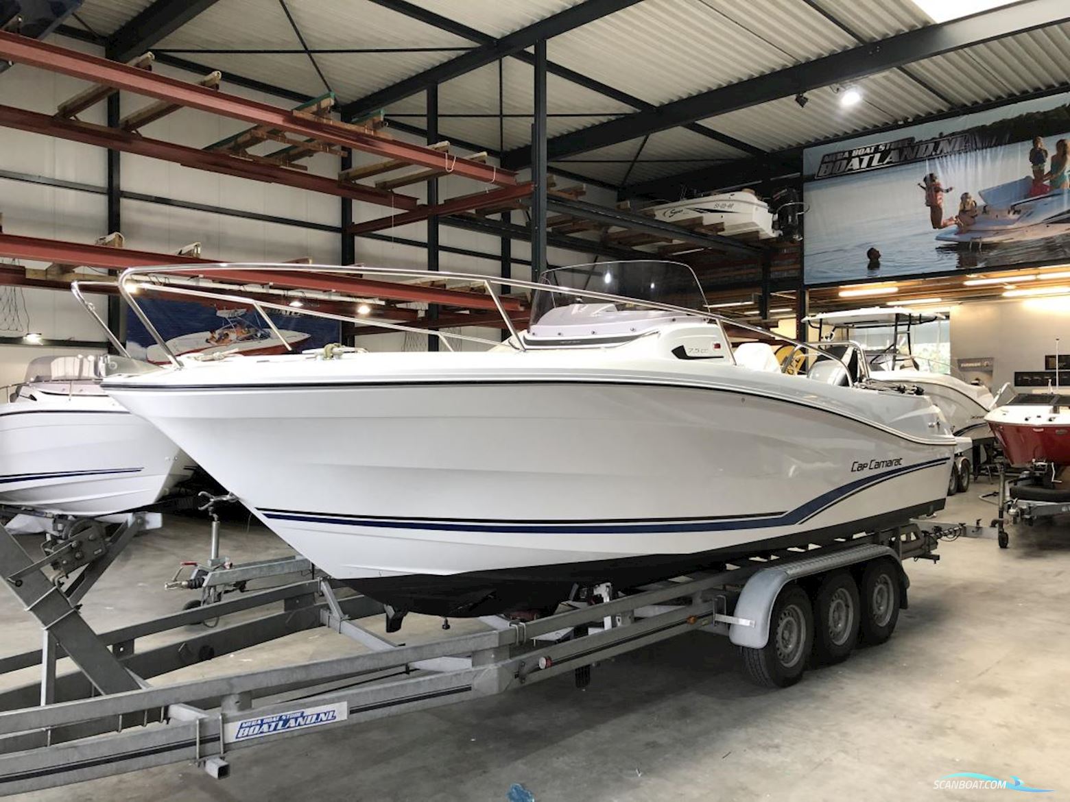 Jeaneau Cap Camarat 7.5 CC Motorboot 2021, mit Suzuki motor, Niederlande