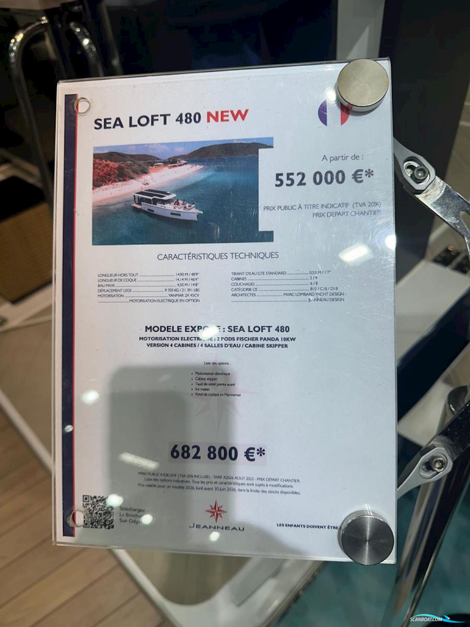 Jeanneau  Sea Loft 480 New