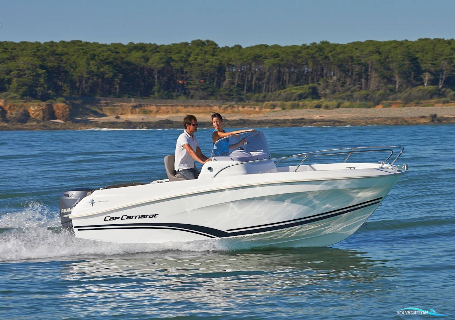 Jeanneau 5.5 CC Cap Camarat Motorboot 2023, mit Yamaha F130LA motor, Dänemark