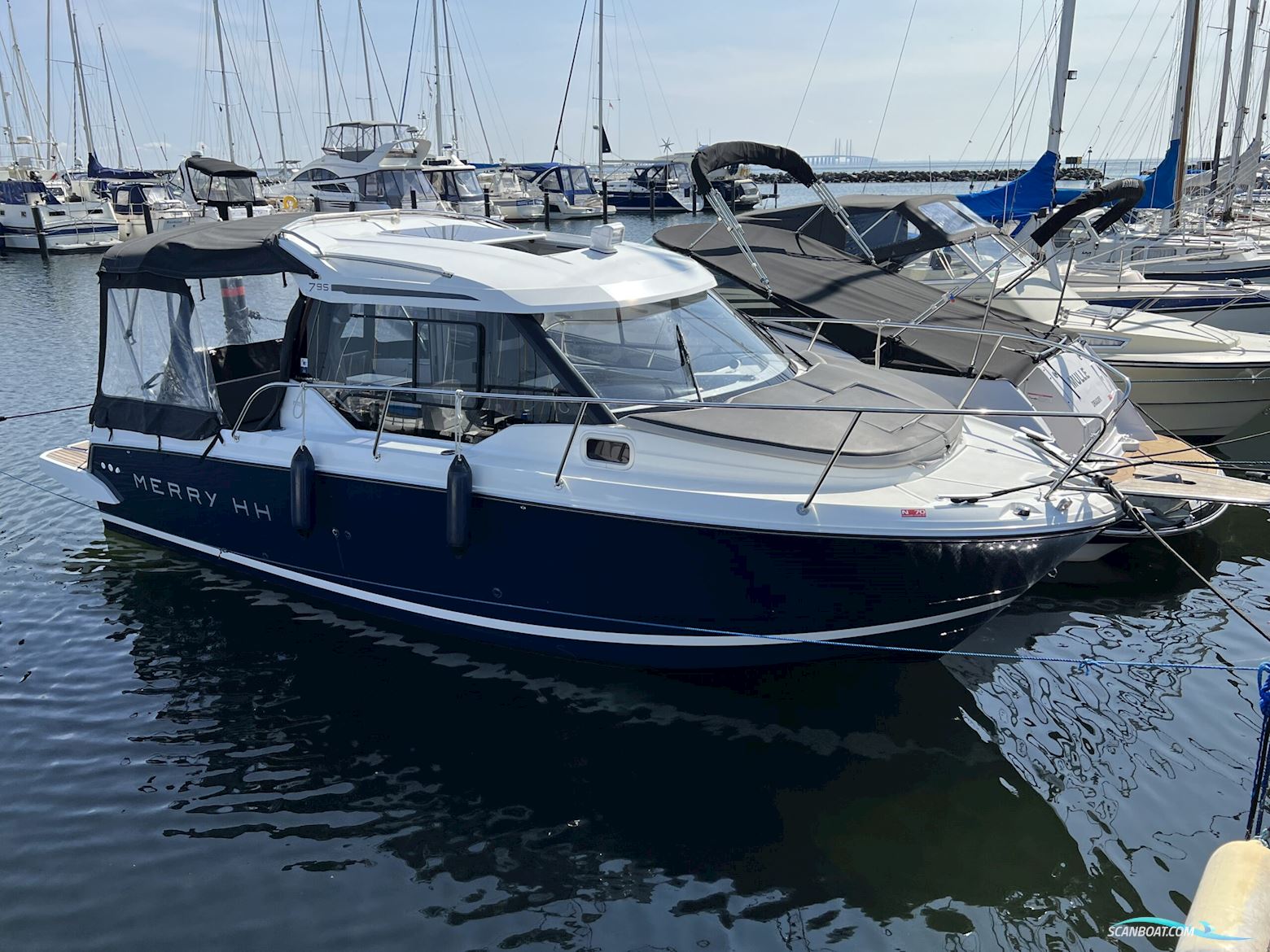 Jeanneau 795 Merry Fisher Motorboot 2018, mit Yamaha  motor, Dänemark