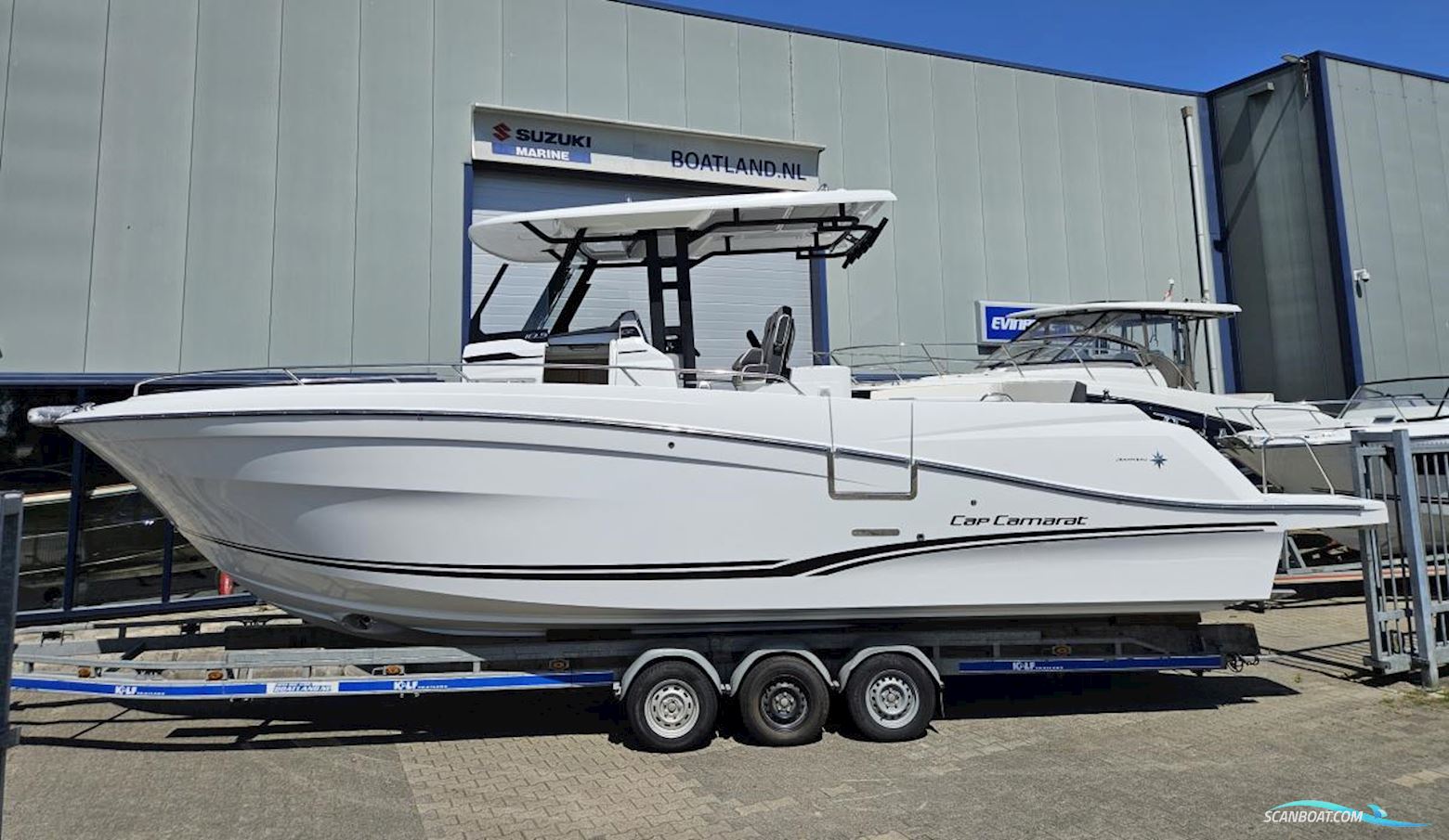 Jeanneau Cap Camarat 10.5 CC Demo Motorboot 2024, mit Suzuki motor, Niederlande