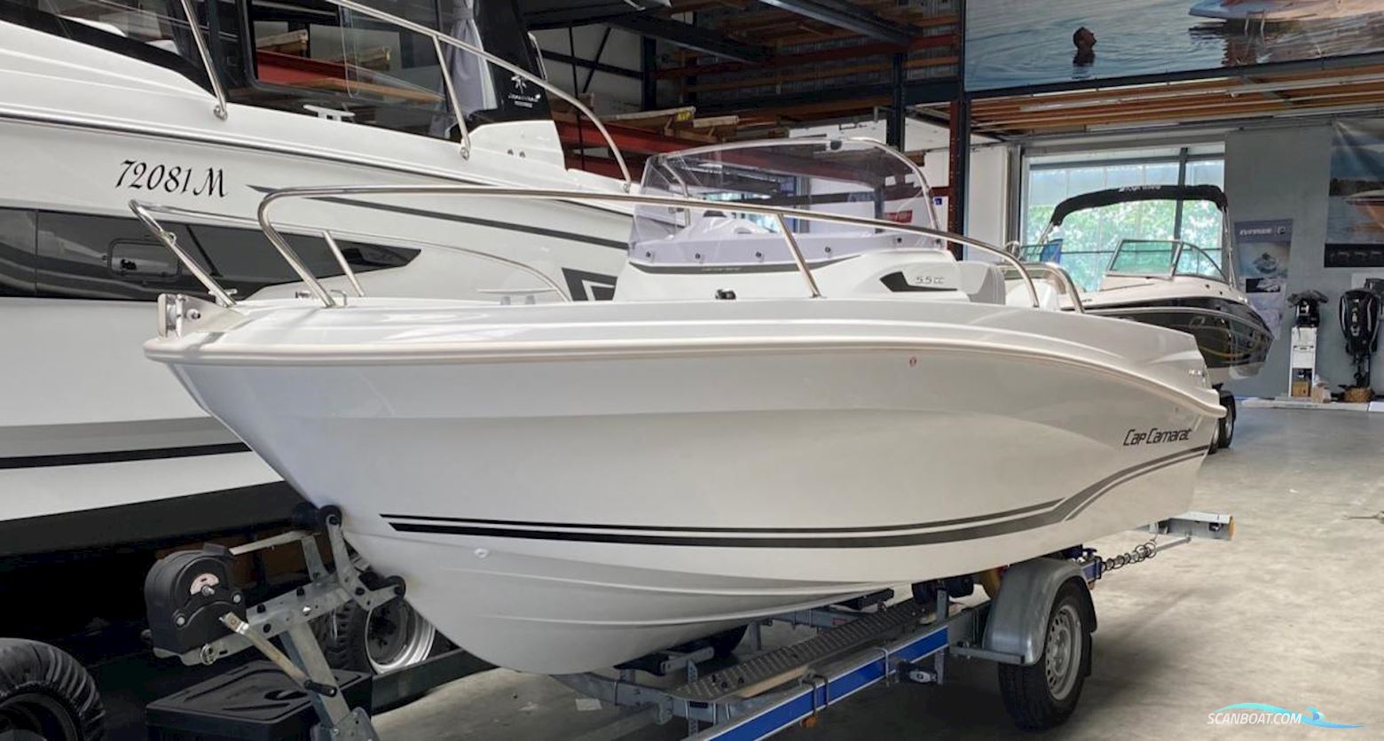 Jeanneau Cap Camarat 5.5 Center Console Motorboot 2023, mit Suzuki motor, Niederlande