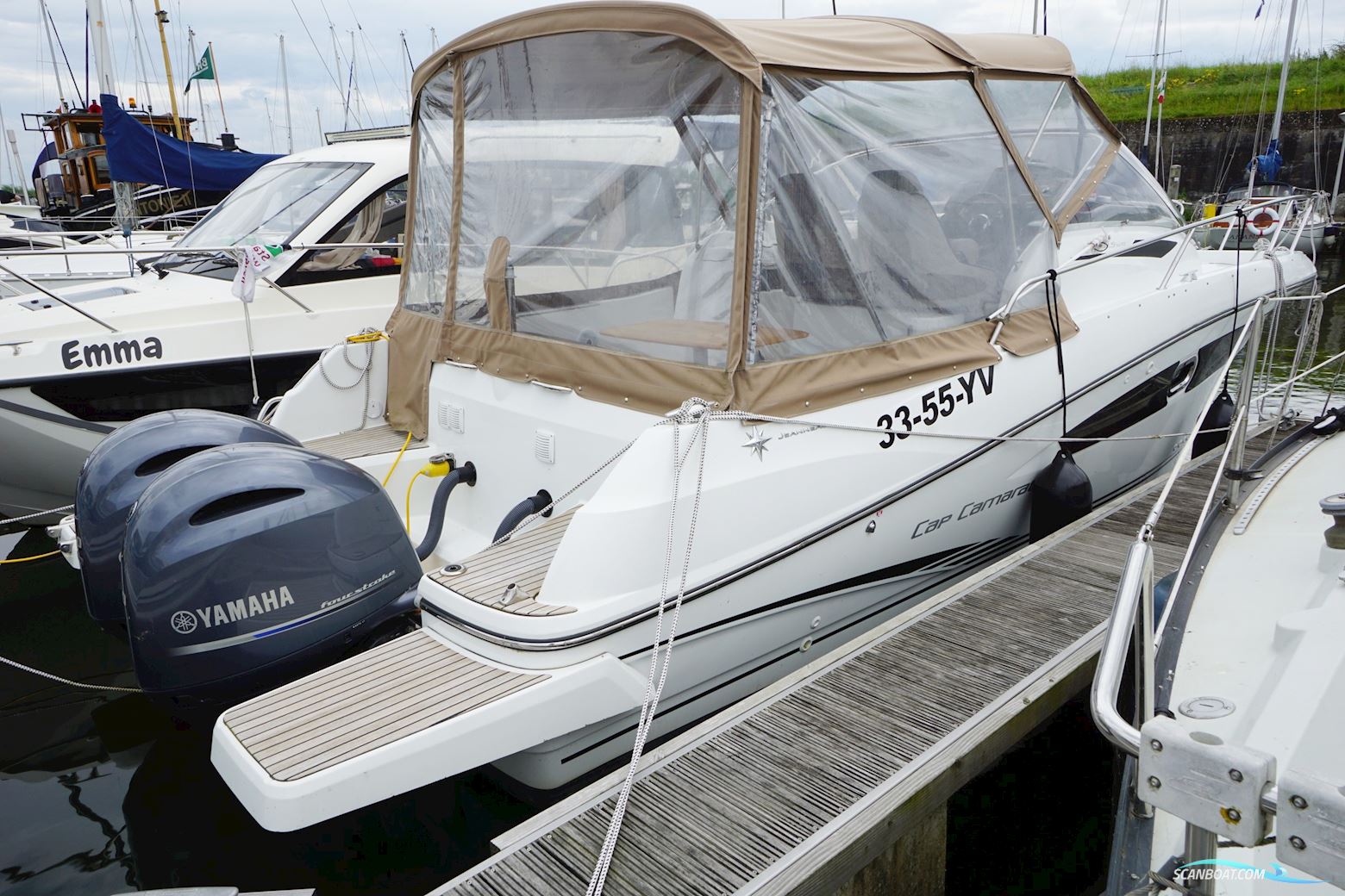 Jeanneau Cap Camarat 8.5 WA Motorboot 2016, mit Yamaha motor, Niederlande