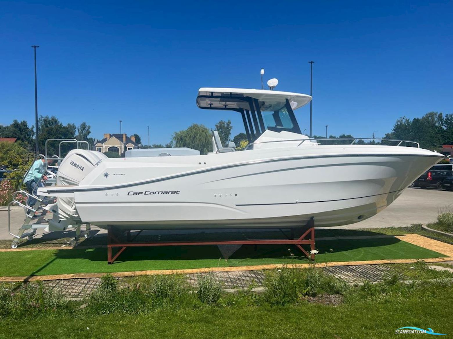Jeanneau Cap Camarat 9.0CC S2 Nieuw Model! Dit Schip is Aanwezig op de Yamaha Stand Van Hiswa te Water 2026.