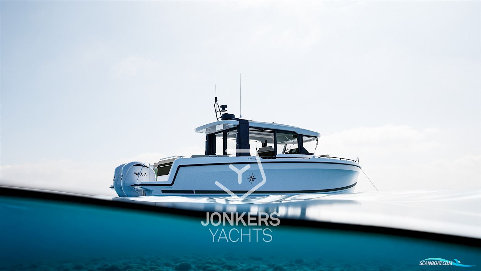 Jeanneau EX 34 Cabin Motorboot 2027, mit Yamaha 350Nsb2-U Sbw White motor, Niederlande