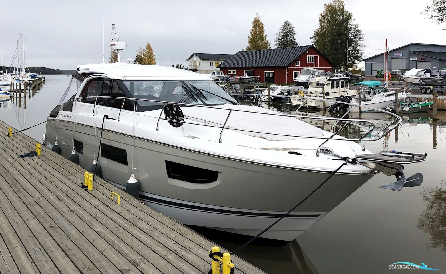 Jeanneau Leader 40 Motorboot 2016, mit Volvo Penta 2 x D6-370 motor, Finland