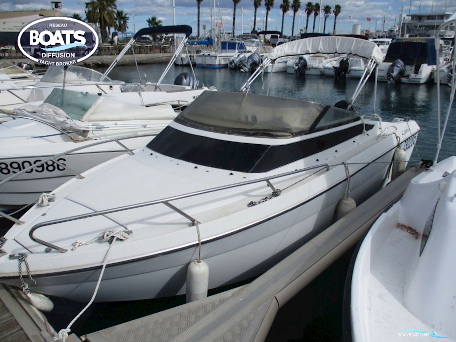 Jeanneau Leader 550 Motorboot 1985, mit Suzuki motor, Frankreich