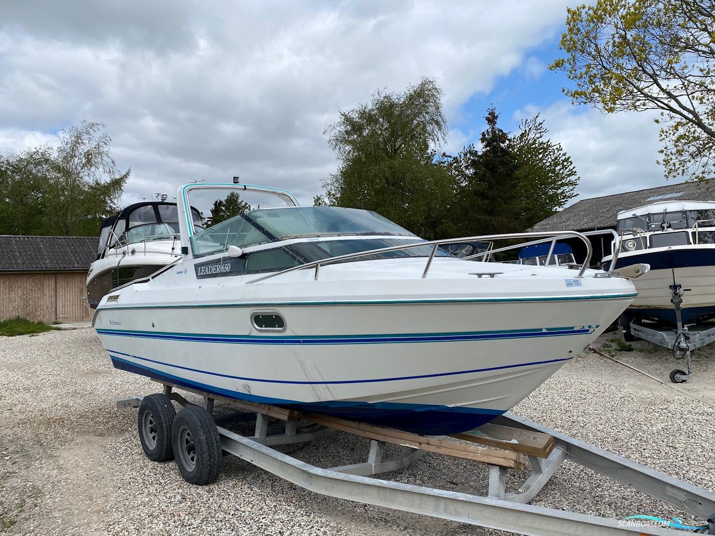 Jeanneau Leader 650 Performance Motorboot 1995, mit Mercruiser 4,3 V6 motor, Dänemark