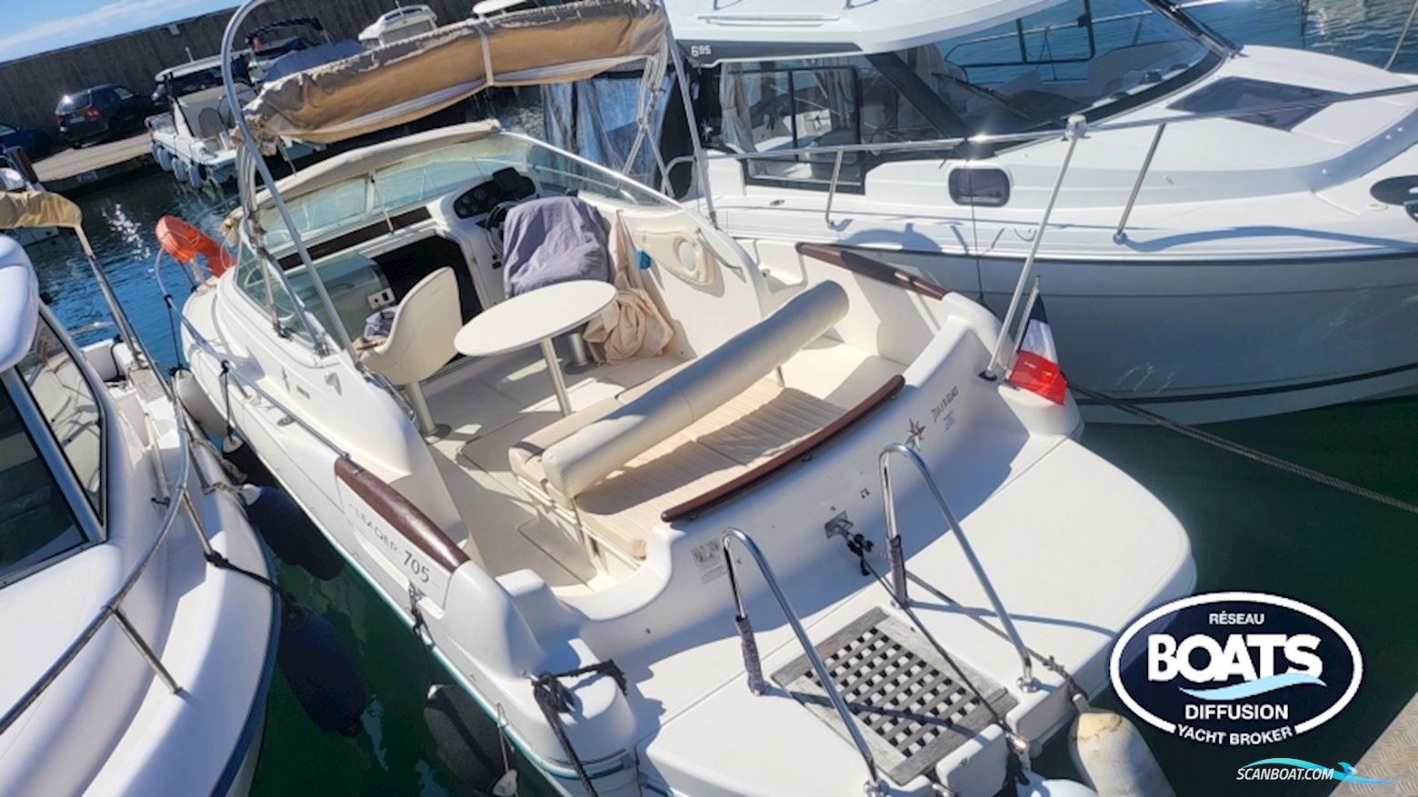 Jeanneau Leader 705 Motorboot 2003, mit Volvo motor, Frankreich