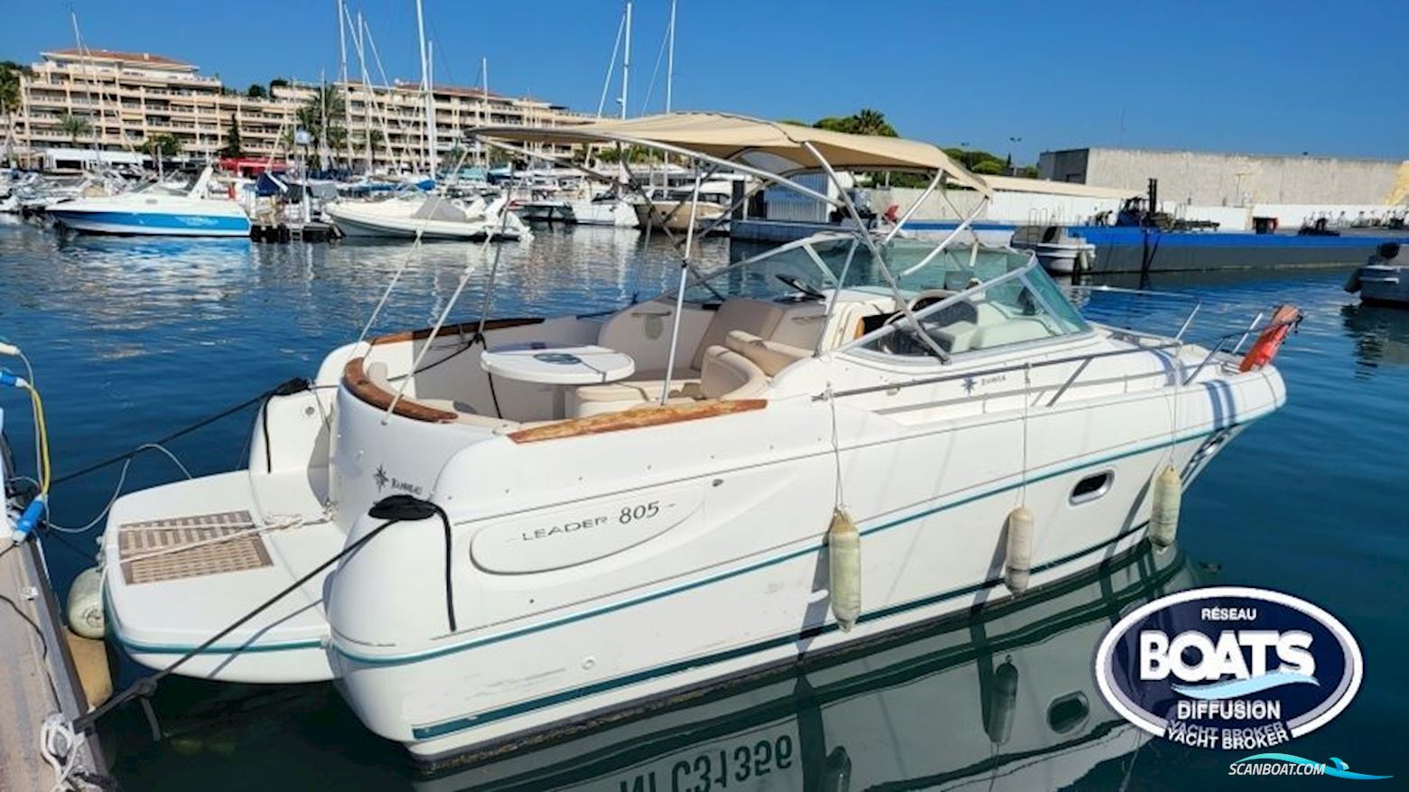 Jeanneau Leader 805 Motorboot 2004, mit VOLVO motor, Frankreich