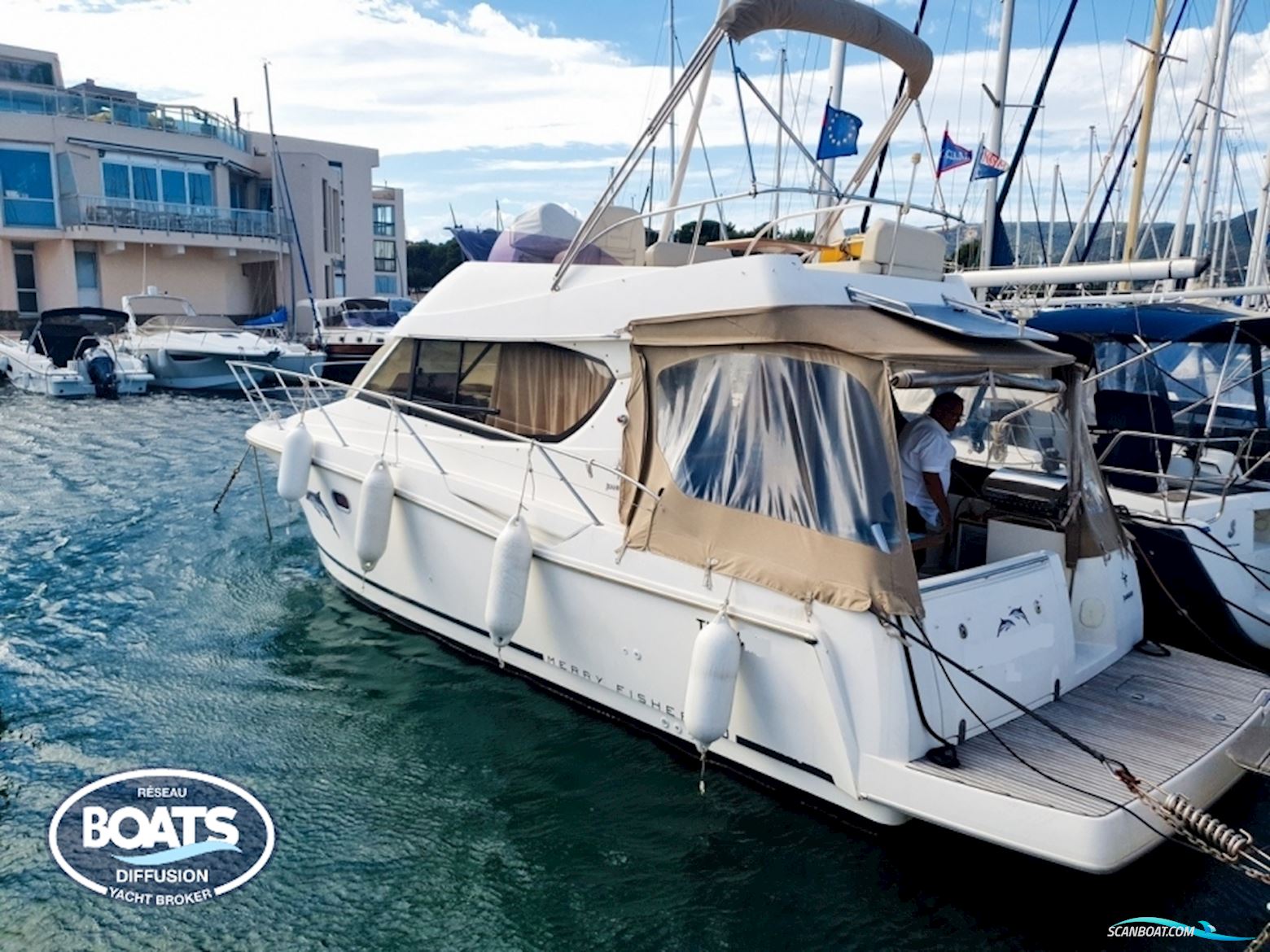 Jeanneau Merry Fisher 10 Motorboot 2010, mit Yanmar motor, Frankreich