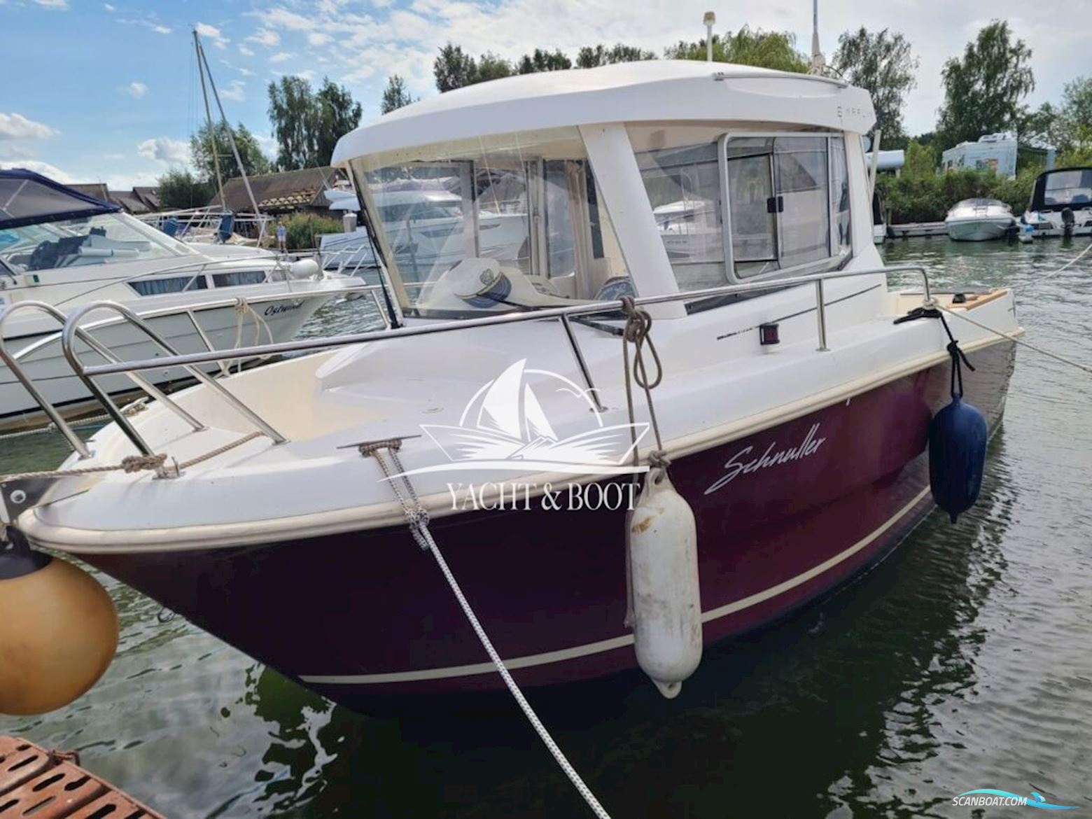 Jeanneau Merry Fisher 6 Marlin Motorboot 2011, mit Yamaha Motor Company motor, Deutschland
