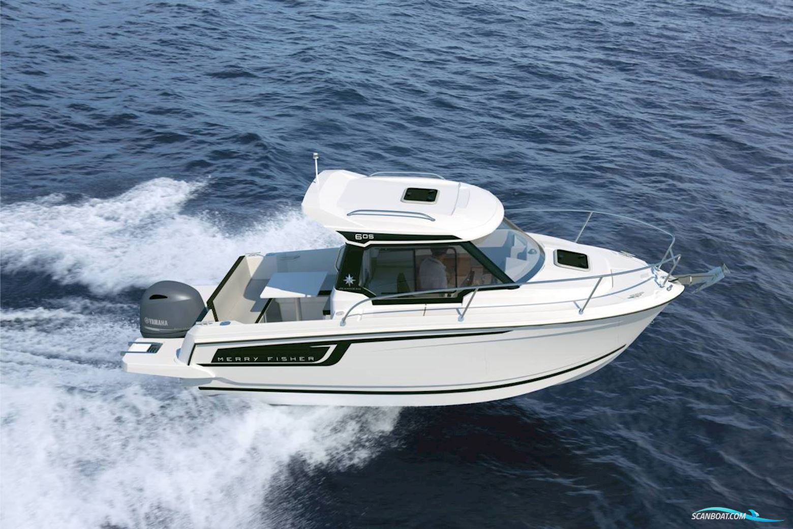 Jeanneau Merry Fisher 605 Serie 2 - 100HK Yamaha Motorboot 2025, mit Yamaha F100Fetl motor, Dänemark